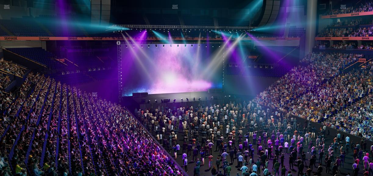 Bridgestone Arena - Section 221 Seat View