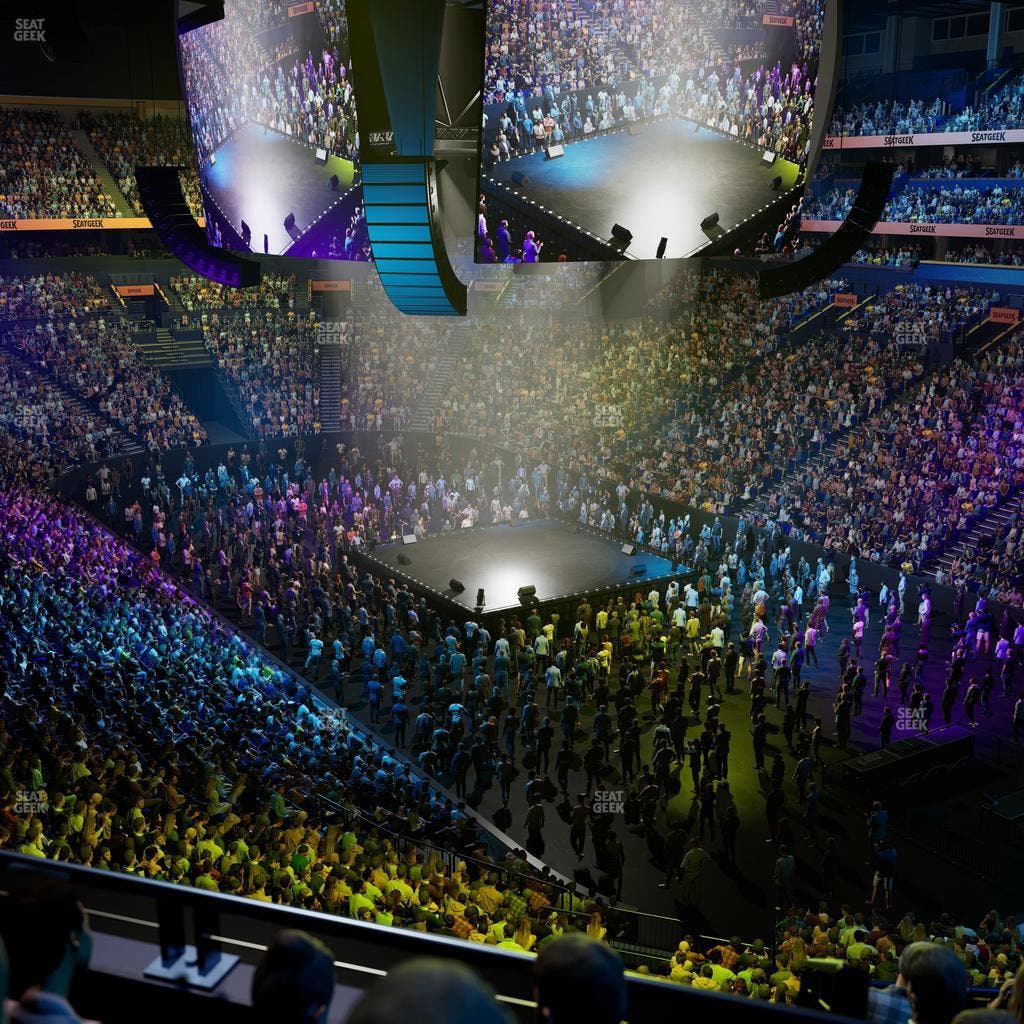 Bridgestone Arena - Section 221 Seat View