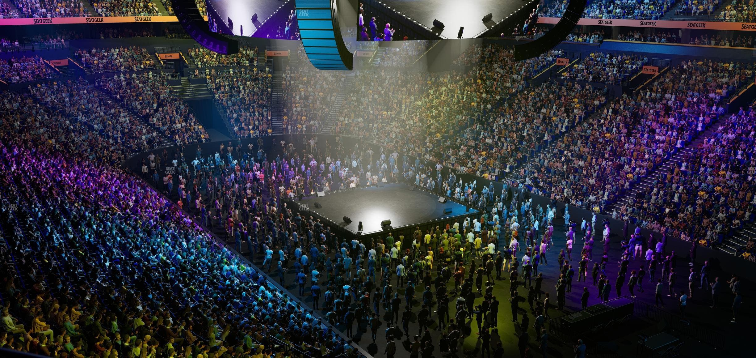 Bridgestone Arena - Section 221 Seat View