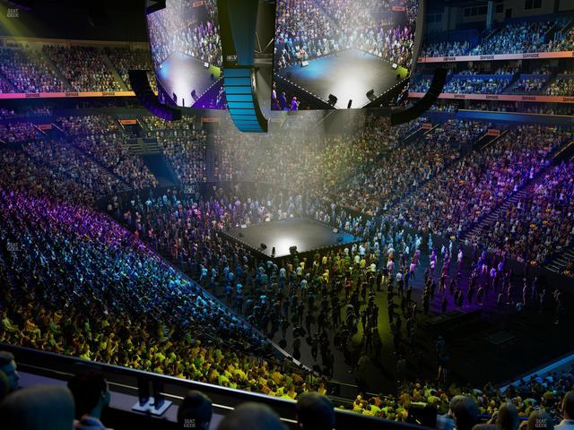 Bridgestone Arena - Section 221 Seat View