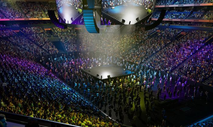 Bridgestone Arena - Section 221 Seat View