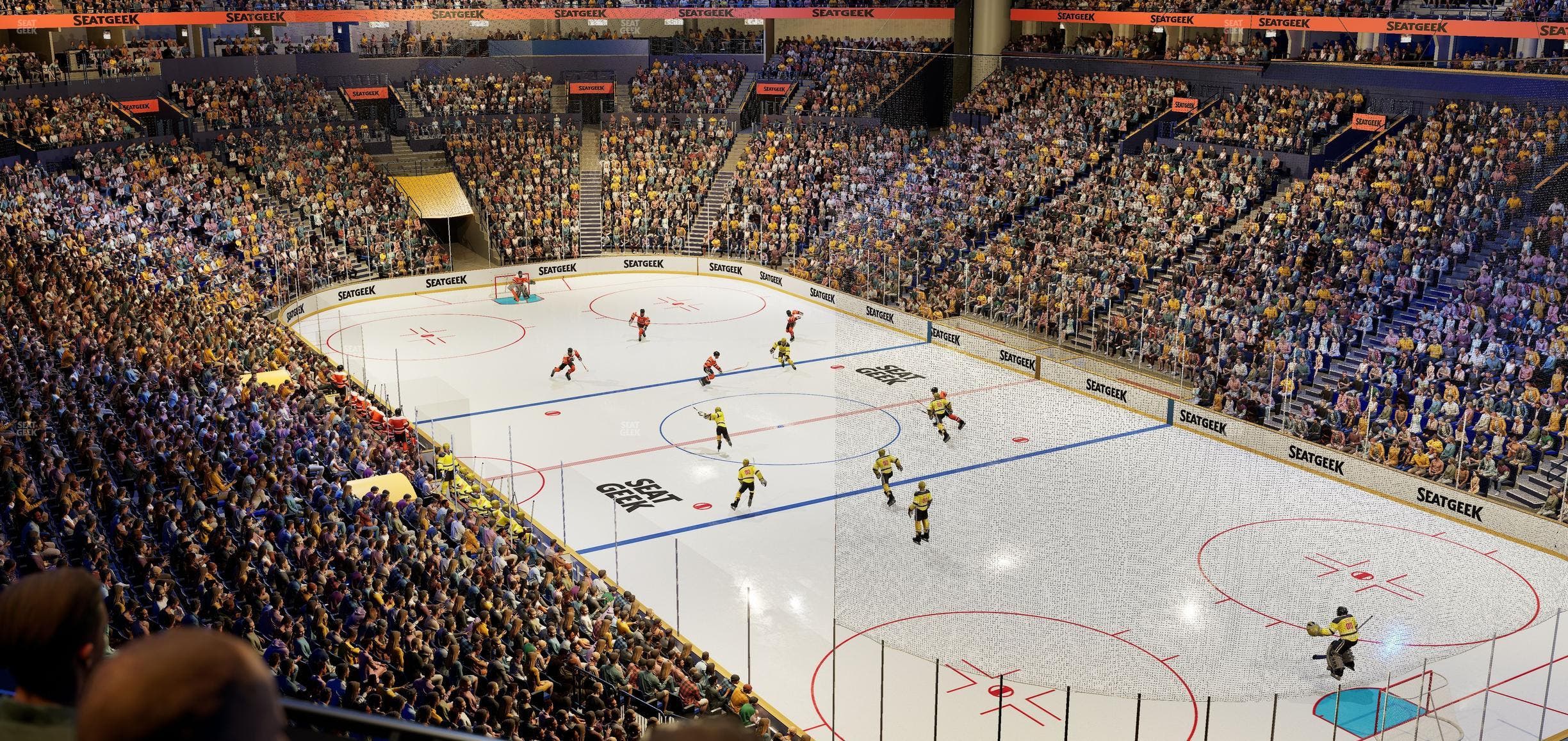 Bridgestone Arena - Section 221 Seat View