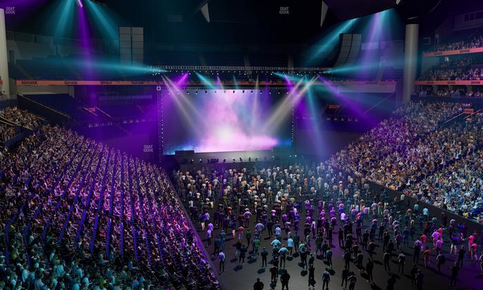 Bridgestone Arena - Section 222 Seat View