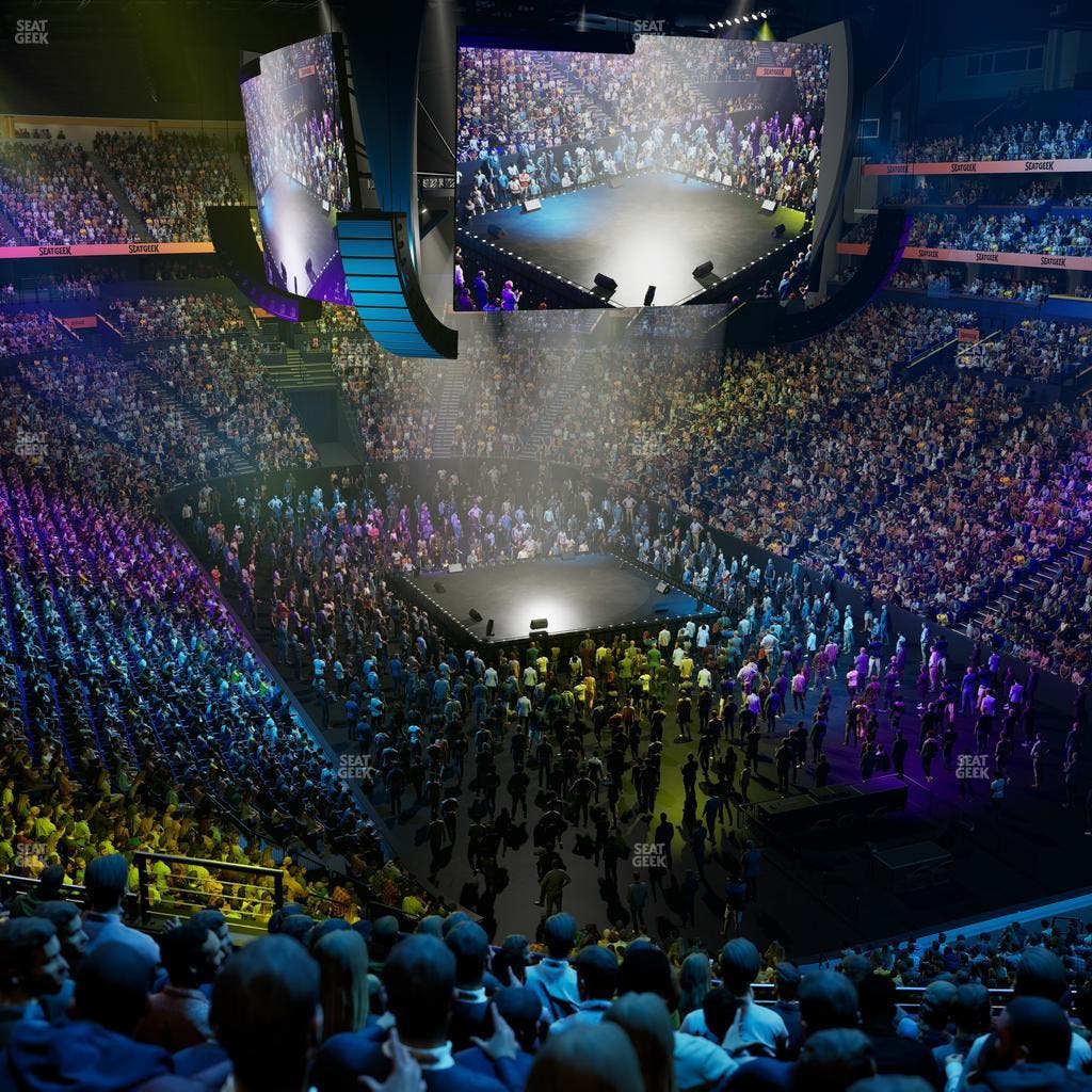 Bridgestone Arena - Section 222 Seat View