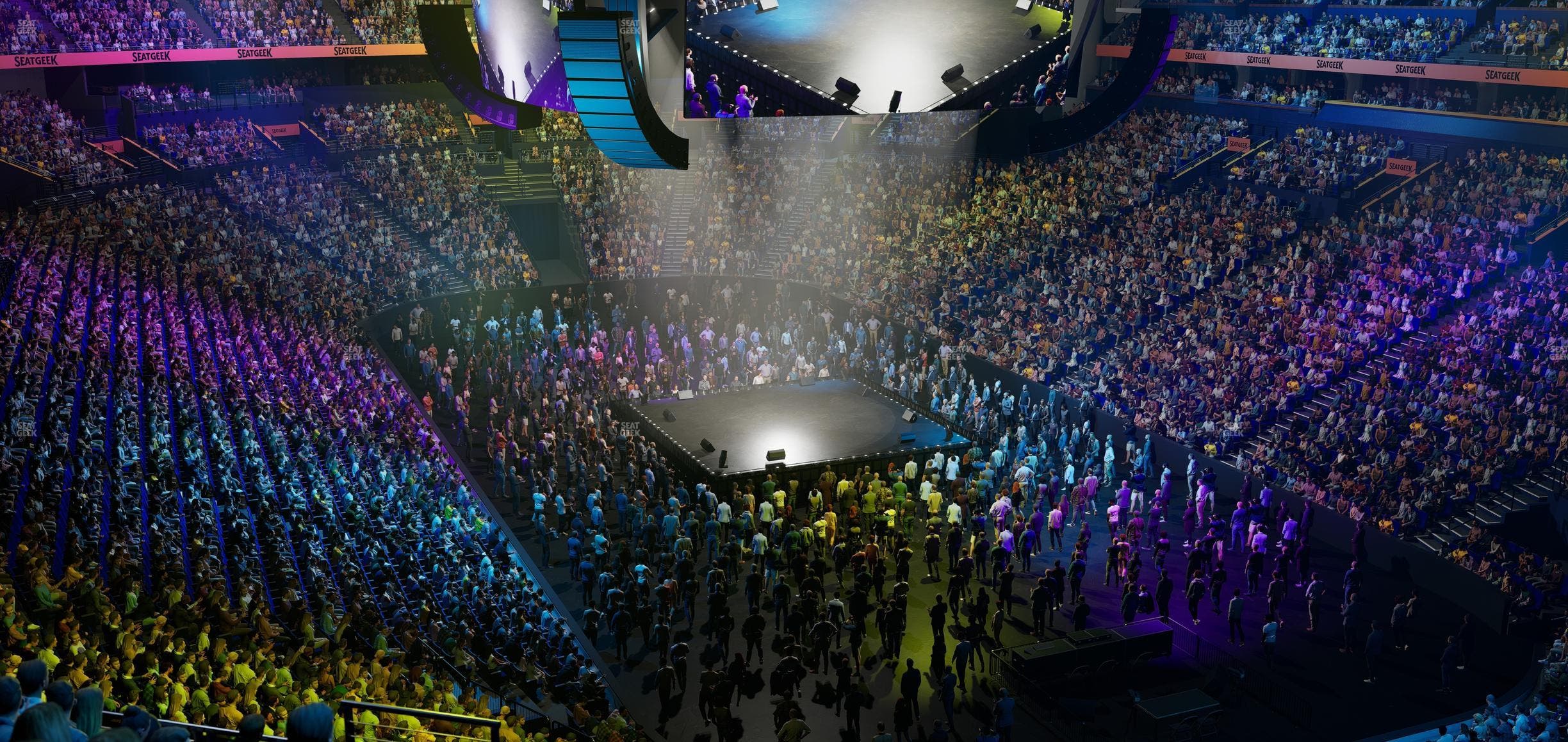 Bridgestone Arena - Section 222 Seat View