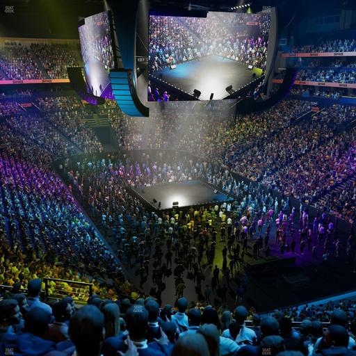 Bridgestone Arena - Section 222 Seat View