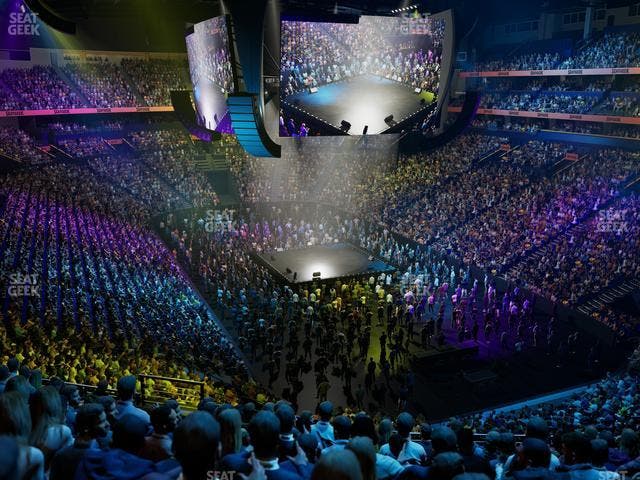 Bridgestone Arena - Section 222 Seat View