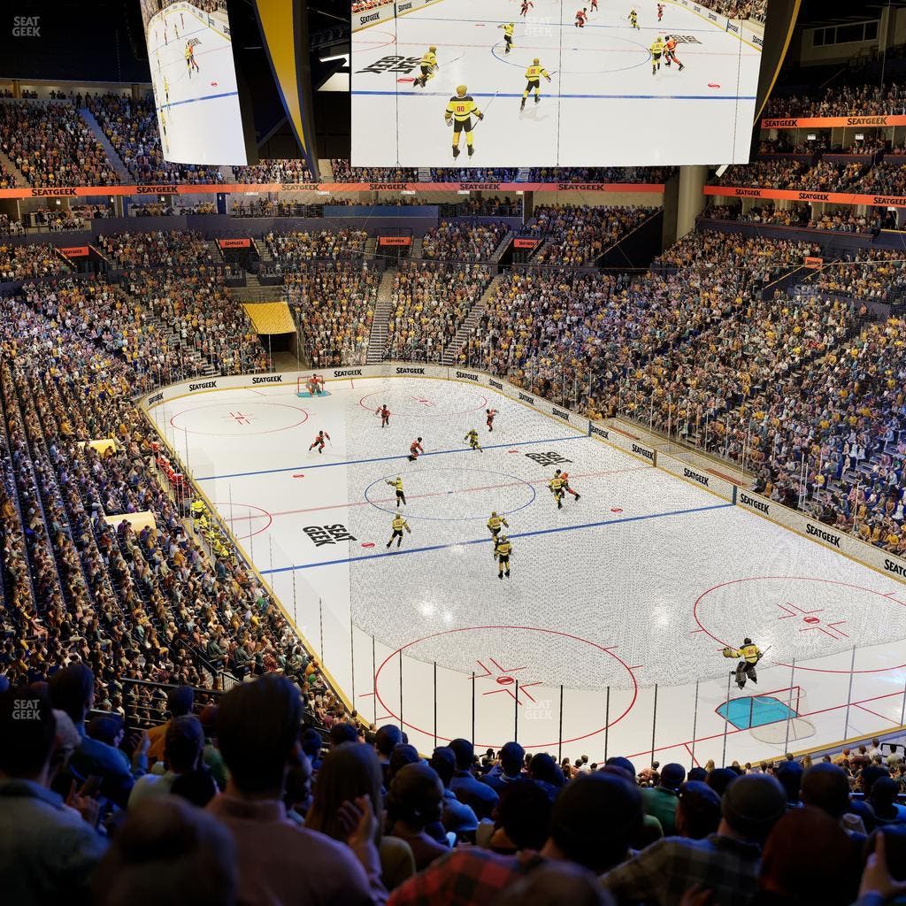 Bridgestone Arena - Section 222 Seat View
