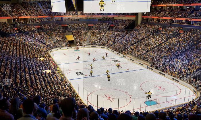Bridgestone Arena - Section 222 Seat View