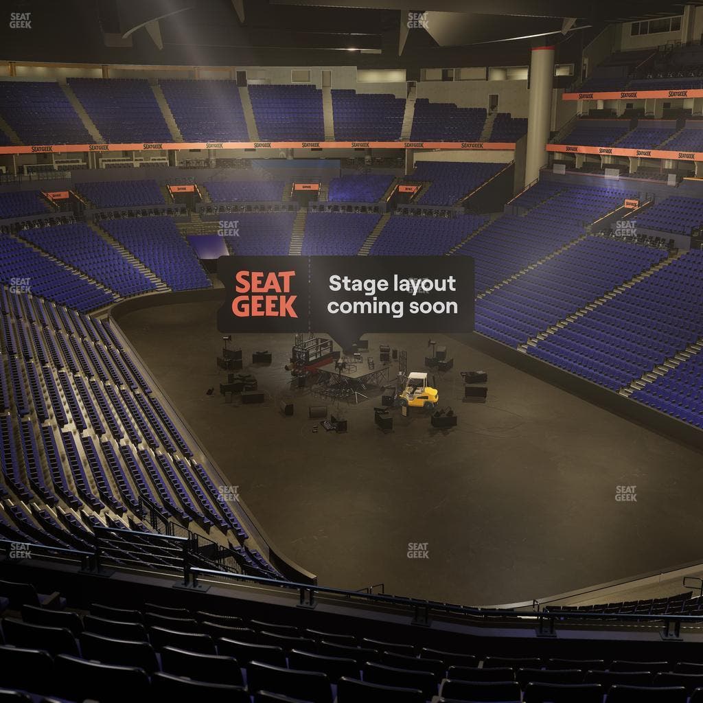 Bridgestone Arena - Section 222 Seat View