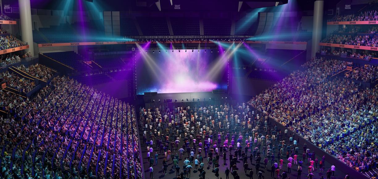 Bridgestone Arena - Section 223 Seat View