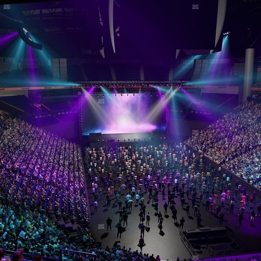 Bridgestone Arena - Section 223 Seat View