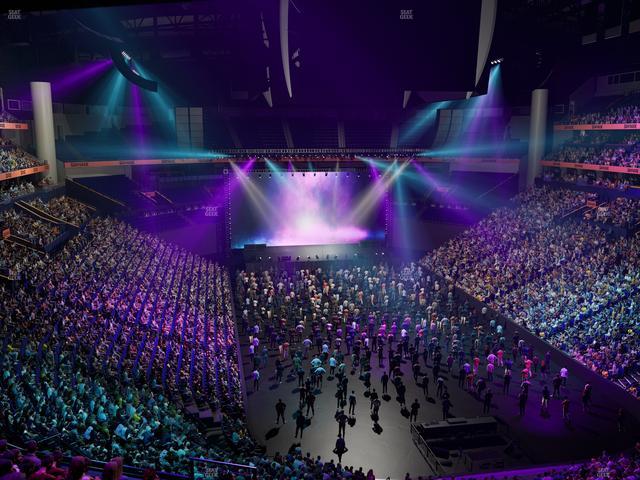 Bridgestone Arena - Section 223 Seat View Bridgestone Arena - Section 223 Seat View