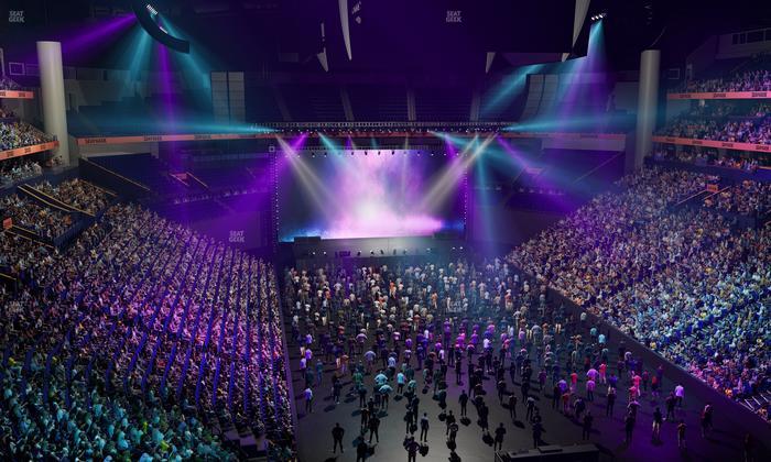 Bridgestone Arena - Section 223 Seat View