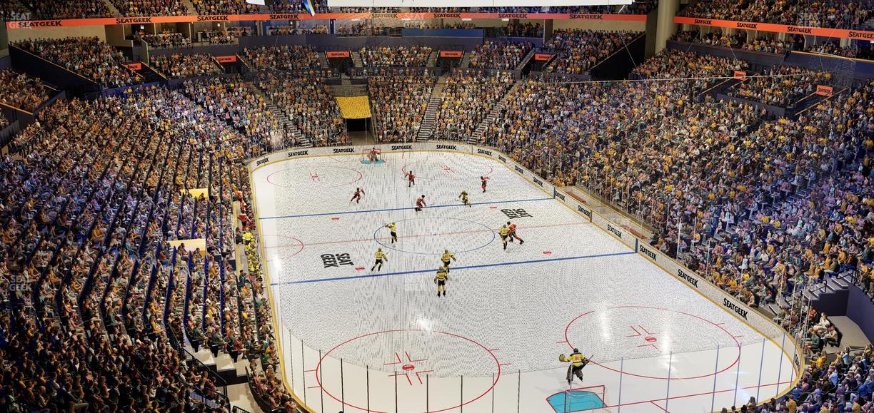 Bridgestone Arena - Section 223 Seat View