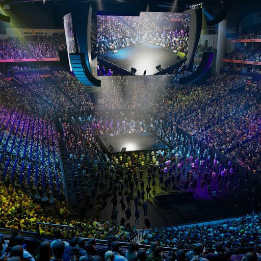 Bridgestone Arena - Section 223 Seat View