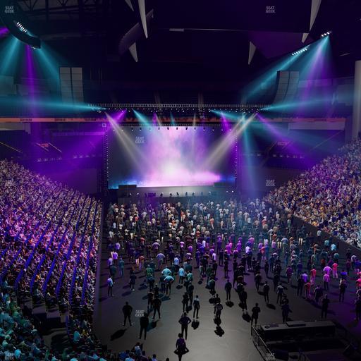 Bridgestone Arena - Section 223 Seat View