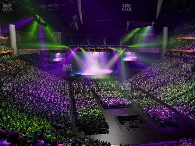 Bridgestone Arena - Section 223 Seat View