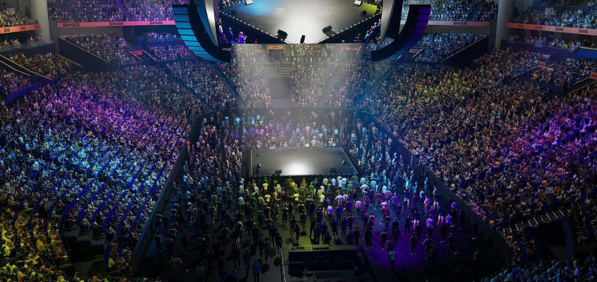 Bridgestone Arena - Section 224 Seat View