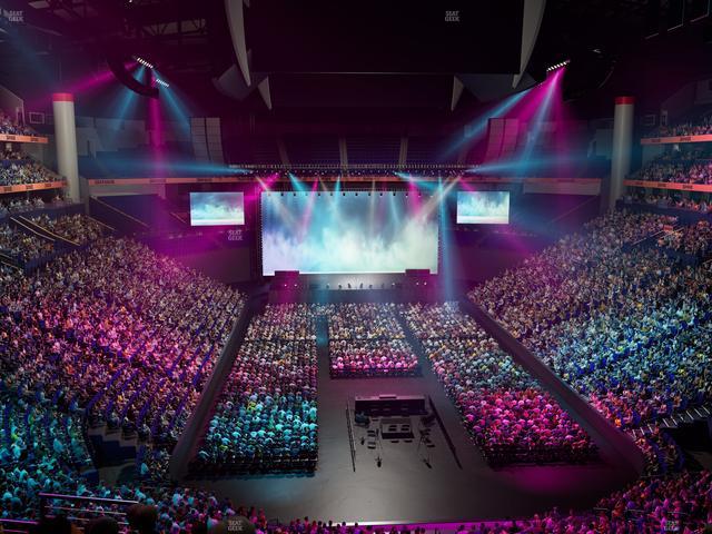 Bridgestone Arena - Section 224 Seat View Bridgestone Arena - Section 224 Seat View