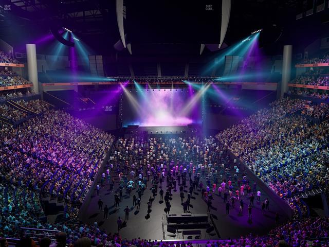 Bridgestone Arena - Section 224 Seat View Bridgestone Arena - Section 224 Seat View