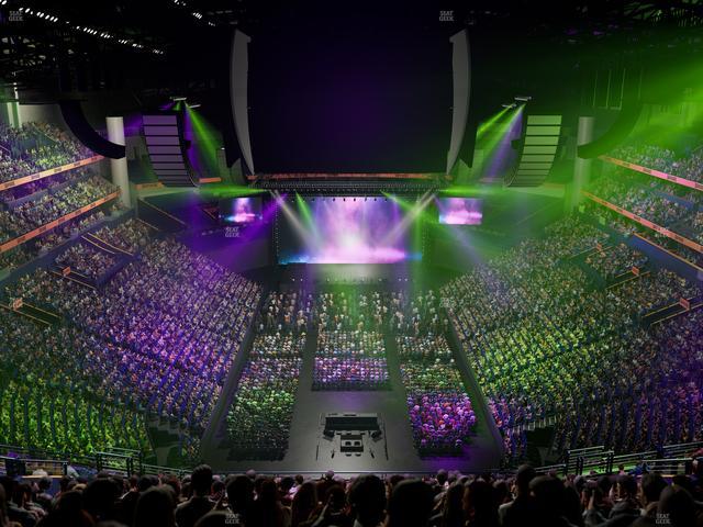 Bridgestone Arena - Section 301 Seat View