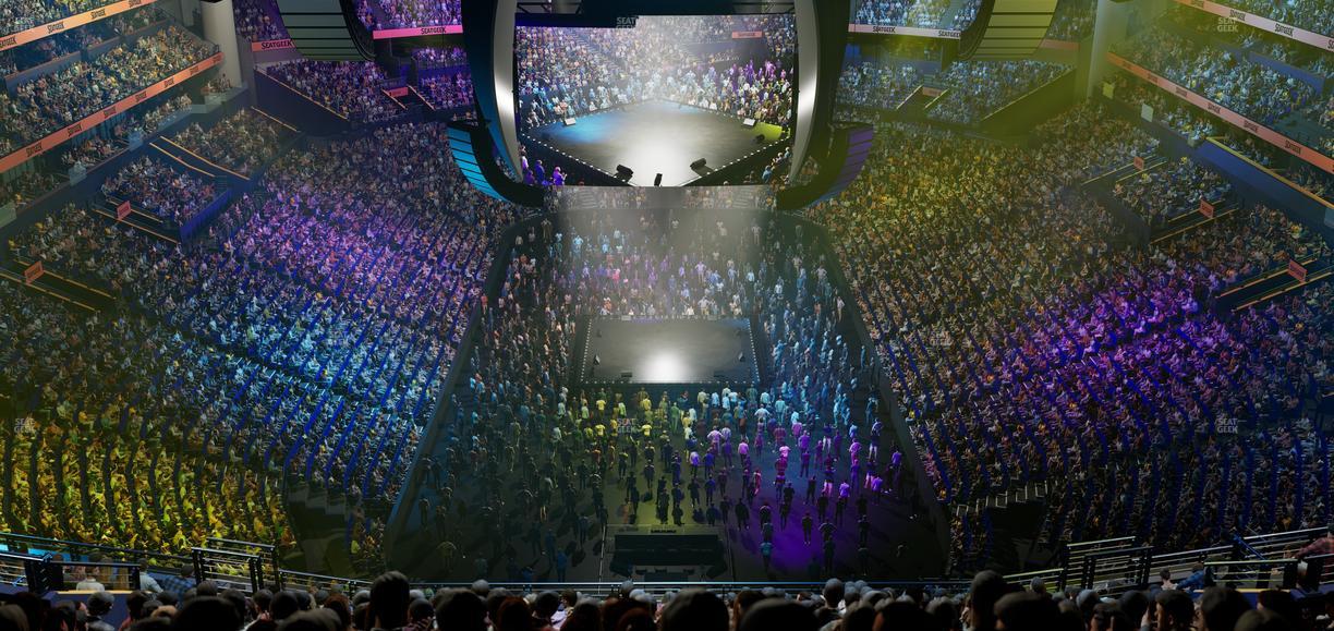 Bridgestone Arena - Section 301 Seat View