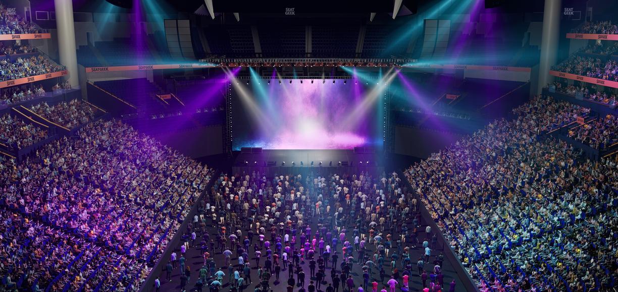 Bridgestone Arena - Section 301 Seat View