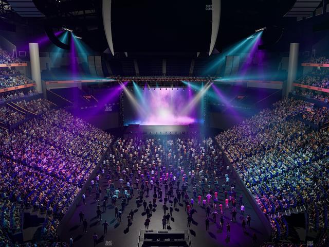 Bridgestone Arena - Section 301 Seat View