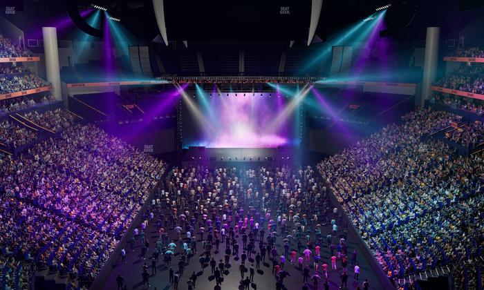 Bridgestone Arena - Section 301 Seat View