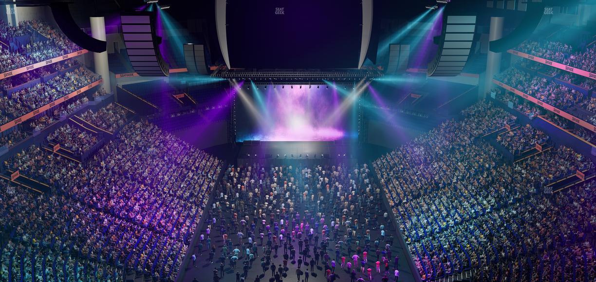 Bridgestone Arena - Section 301 Seat View