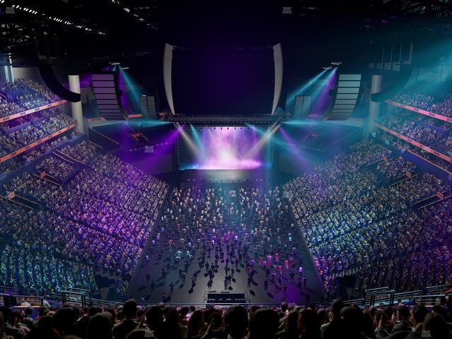 Bridgestone Arena - Section 301 Seat View Bridgestone Arena - Section 301 Seat View