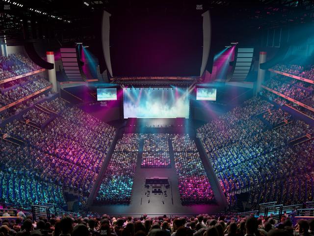 Bridgestone Arena - Section 301 Seat View Bridgestone Arena - Section 301 Seat View