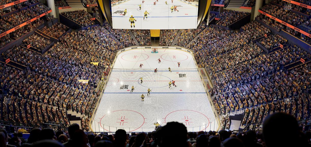 Bridgestone Arena - Section 301 Seat View