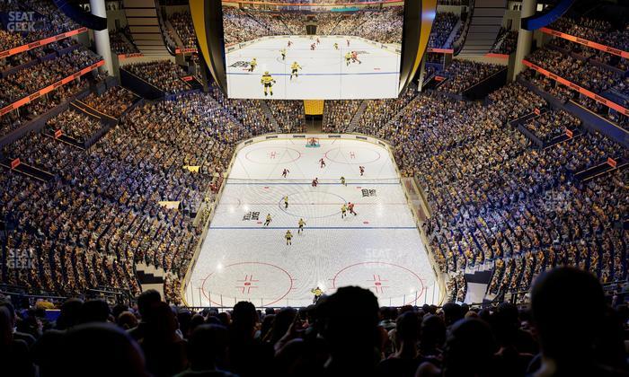 Bridgestone Arena - Section 301 Seat View
