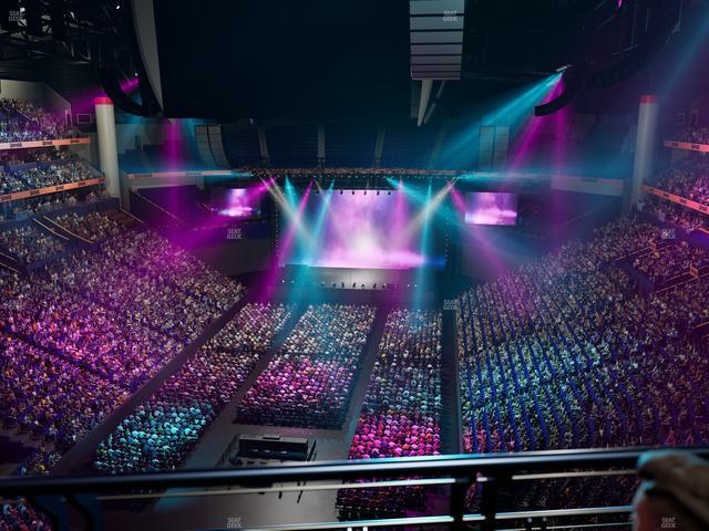 Bridgestone Arena - Section 302 Sro Seat View
