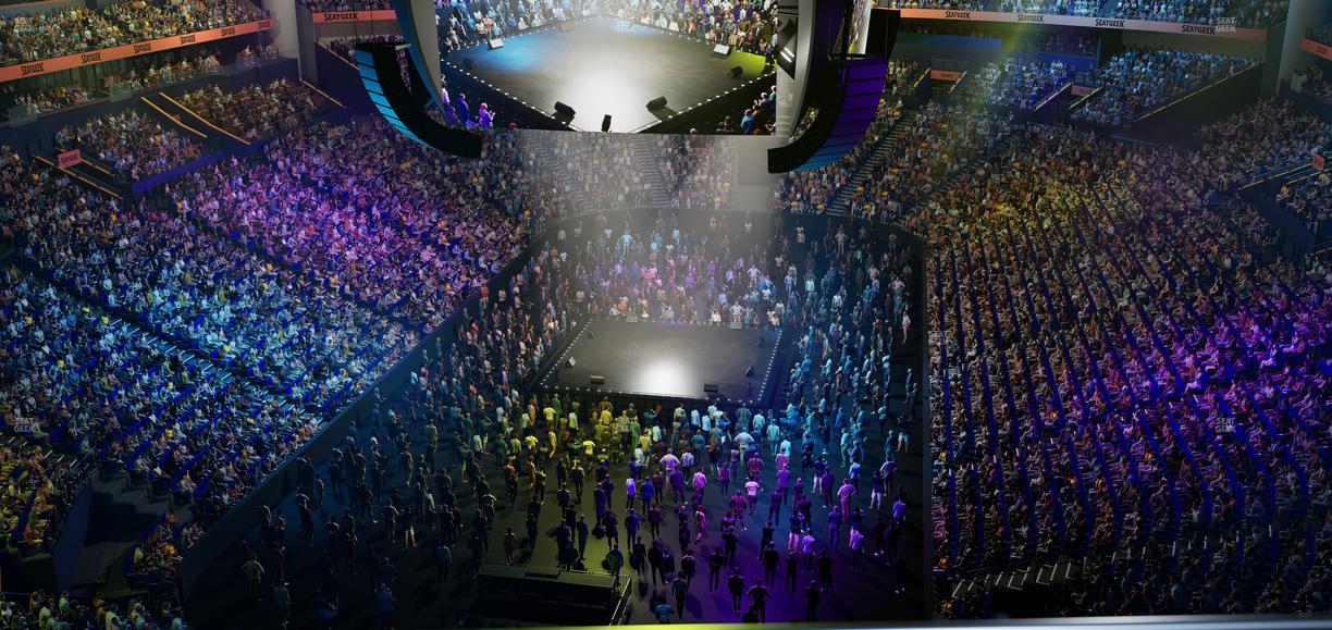 Bridgestone Arena - Section 302 Sro Seat View