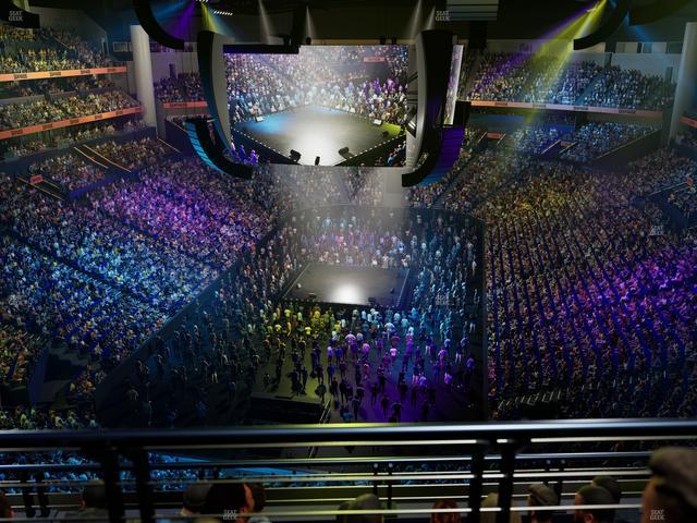 Bridgestone Arena - Section 302 Sro Seat View