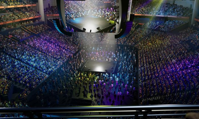 Bridgestone Arena - Section 302 Sro Seat View