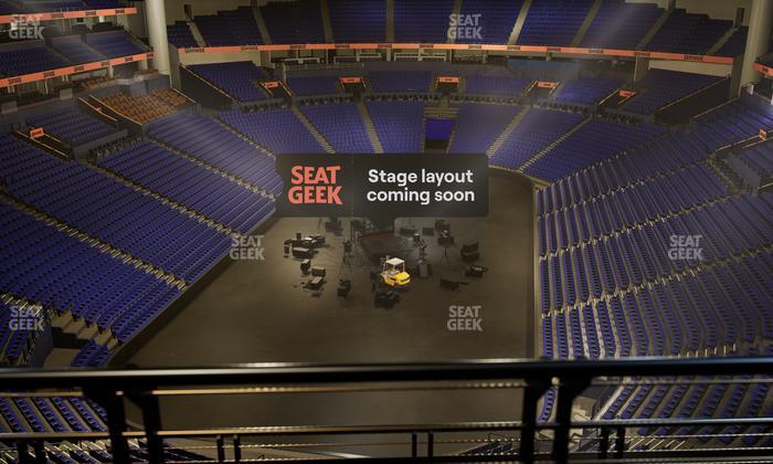 Bridgestone Arena - Section 302 Sro Seat View