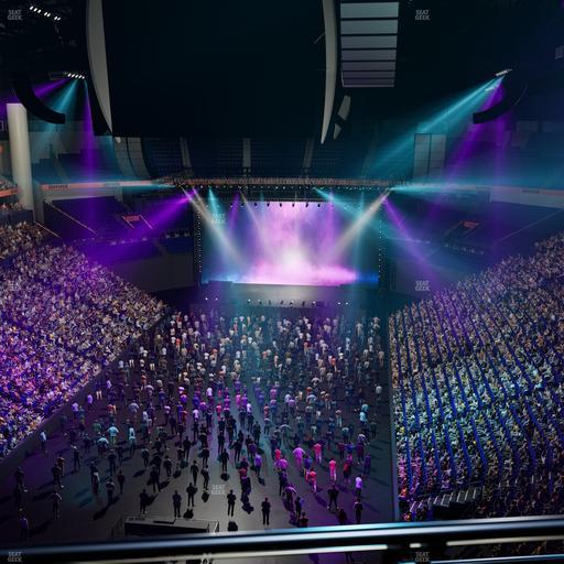 Bridgestone Arena - Section 302 Sro Seat View