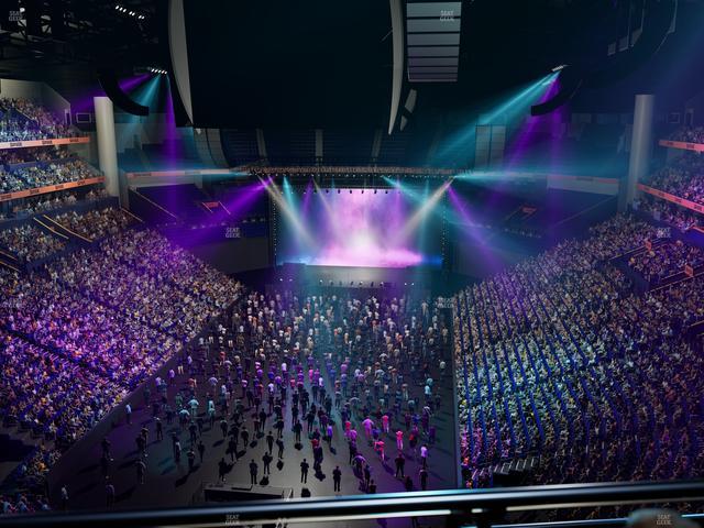 Bridgestone Arena - Section 302 Sro Seat View Bridgestone Arena - Section 302 Sro Seat View