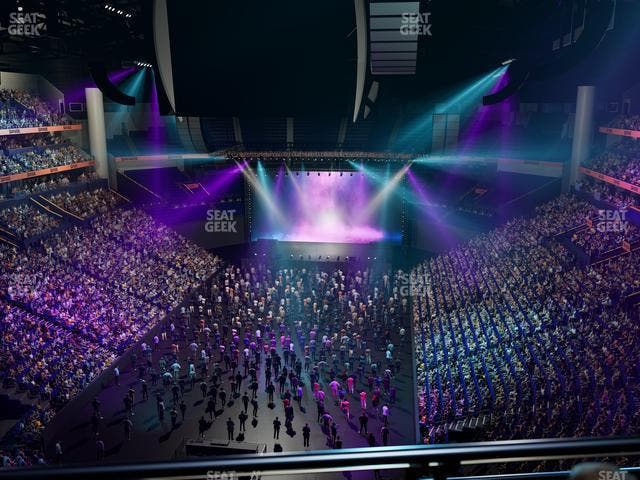 Bridgestone Arena - Section 302 Sro Seat View