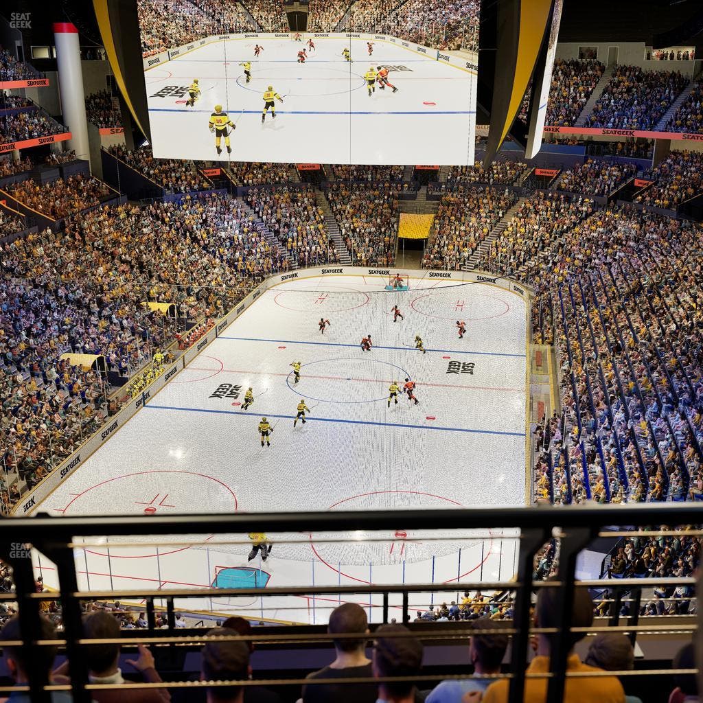 Bridgestone Arena - Section 302 Sro Seat View