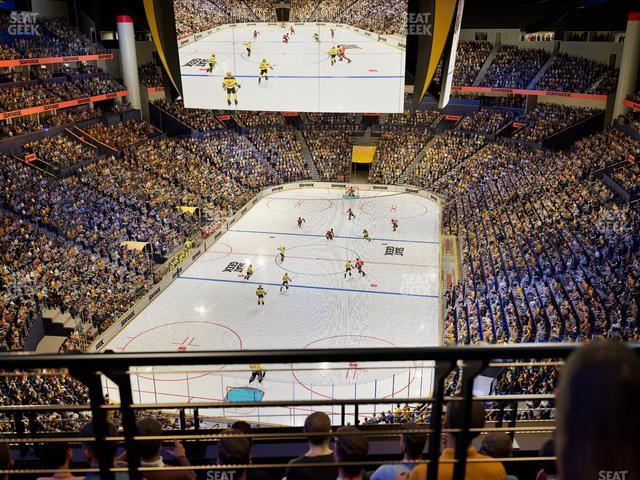 Bridgestone Arena - Section 302 Sro Seat View