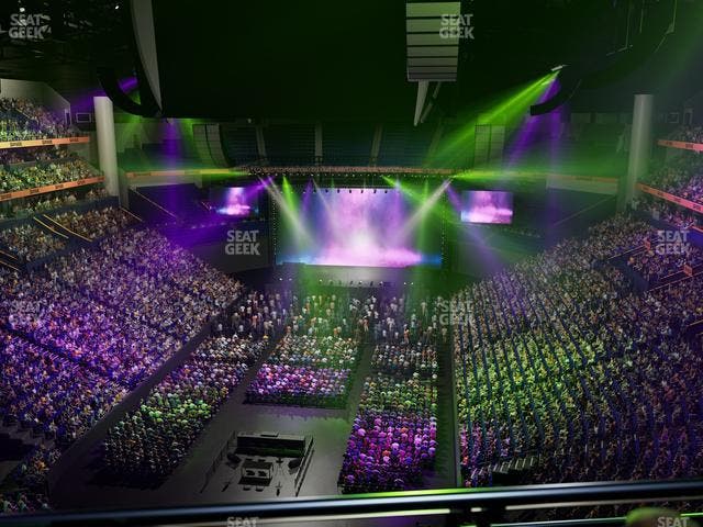 Bridgestone Arena - Section 302 Sro Seat View