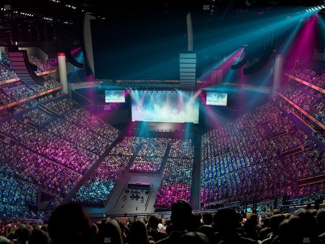 Bridgestone Arena - Section 302 Seat View Bridgestone Arena - Section 302 Seat View