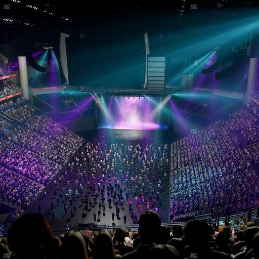 Bridgestone Arena - Section 302 Seat View