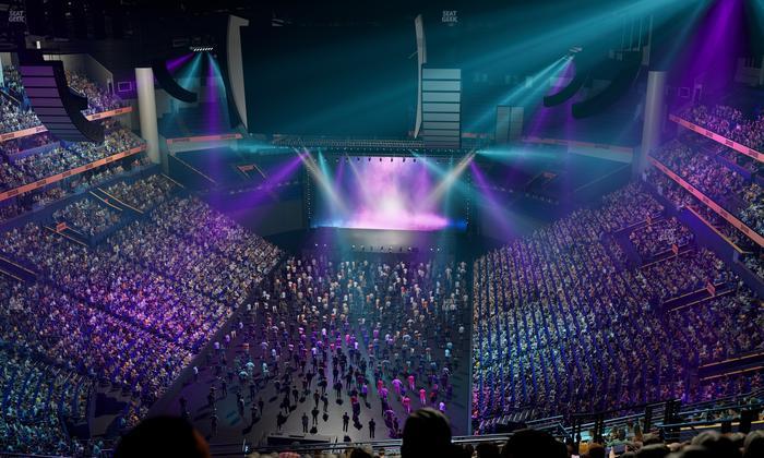 Bridgestone Arena - Section 302 Seat View