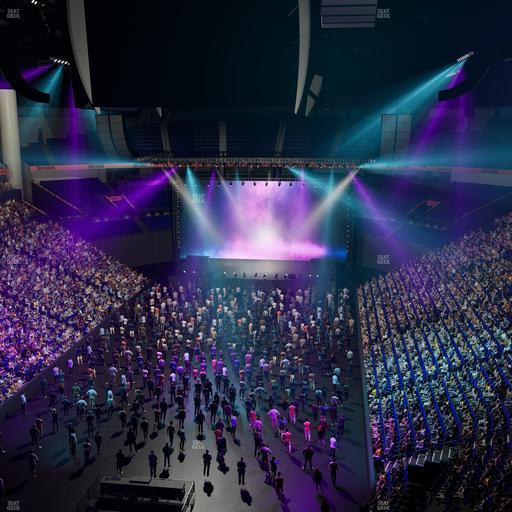 Bridgestone Arena - Section 302 Seat View